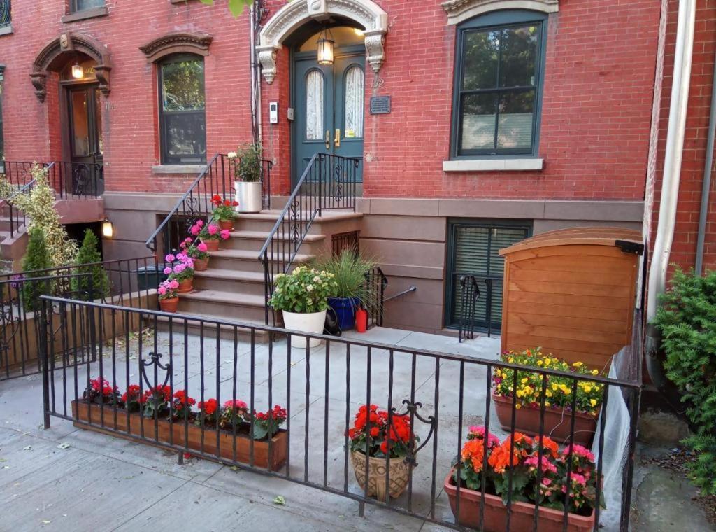 Historic 1869 Brownstone 15 Min To Nyc Downtown Apartment Jersey City Luaran gambar