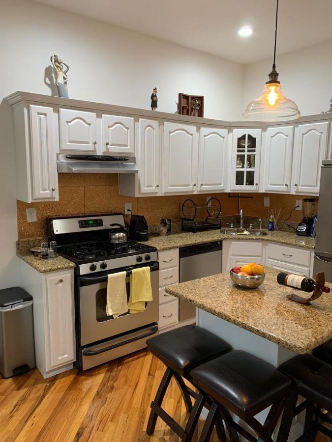 Historic 1869 Brownstone 15 Min To Nyc Downtown Apartment Jersey City Luaran gambar